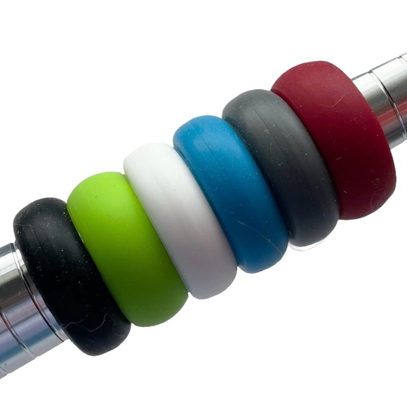 NEW - 6 Rings - Silicone Bands Size 9/10 - Picture 10 of 10